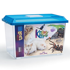 010838200251 20025 lee's aquarium and pet products Large Kritter Keeper Critter 