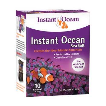Instant Ocean Sea Salt Mix - 10 Gallon Box  051378012003