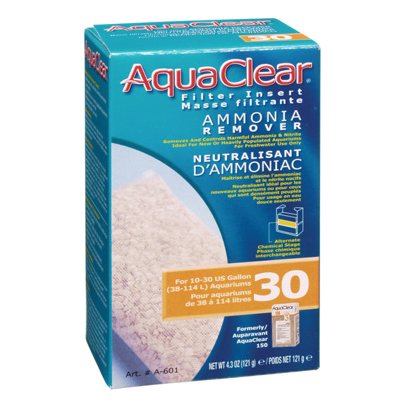 Aqua Clear 30 Ammonia Remover A601 AquaClear Fluval amrid A-601 a 601 015561106016