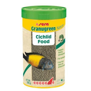 Sera Granugreen Nature Cichlid Food, 4.7 oz.