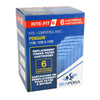 Rite-Fit B Cartridges, Penguin Power Filters 110B 125B 150B - 6 Pack