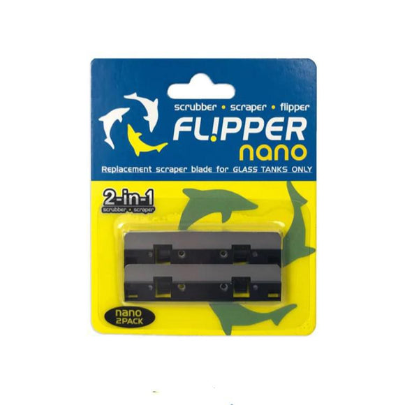 748252089410 Flipper nano Replacement Stainless Steel Scraper Blades for Glass Aquariums