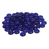 Betta Decorative Flat Marbles, Purple - 100 pieces