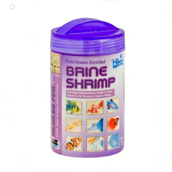 Hikari Bio-Pure Freeze Dried Brine Shrimp  042055335027 33502 .42 oz  tropical fish food can