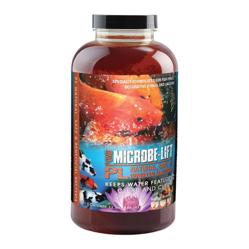 Microbe-Lift PL Outdoor Pond Beneficial Bacteria 32 oz  097121523457 10plq
