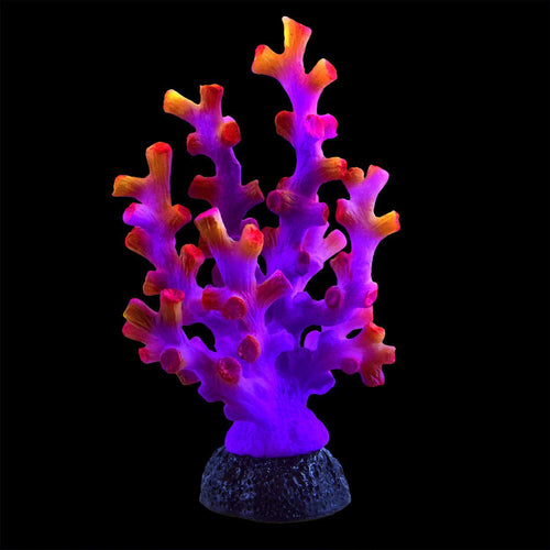 Ornament GLOW Acro - Purple Flame