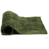 exo terra mat moss green washable unrolled un rolled close-up close up