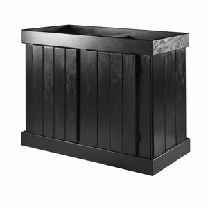 aqueon products classic black pine aquarium stand cabinet furniture 24x12 24x12 15 gallon 20 high 20H 30 extra 30XH 100151024
