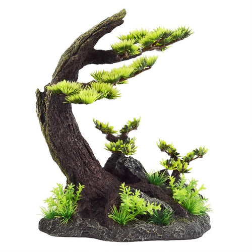 artificial bonsai tree for fish tank Ornament Ancient Windswept Bonsai Tree - Grandville, MI