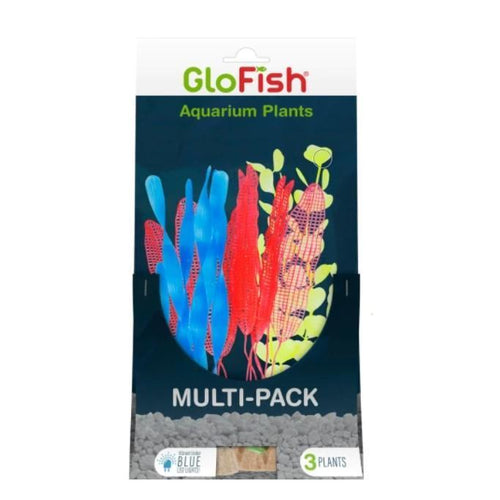 GloFish Aquarium Plant Multi-Pack of 3