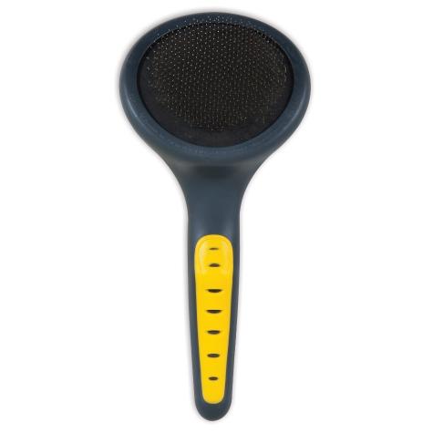 618940650102 65010 JW Gripsoft Slicker Grooming Brush for Small Dogs