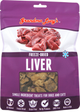 Grandma Lucy's Freeze Dried Liver 3 oz - Single Ingredient