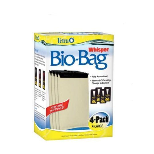 tetra whisper bio-bag biobag bio bag disposable filter cartridges X-large 046798261674
