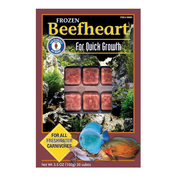 000945880859 88085 frozen beefheart beef heart san francisco bay brand sfbb cubes 3.5 oz 30 