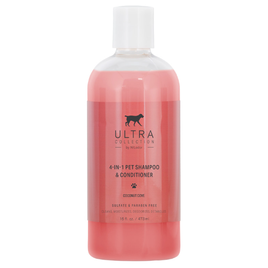 Ultra Collection 4-in-1 Pet Shampoo & Conditioner - Coconut Cove 16 oz