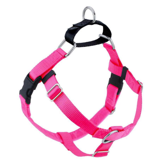 2 Hounds Freedom No-Pull Harness - Hot Pink