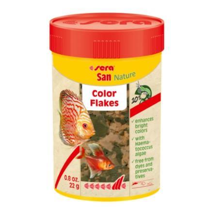 Sera San Nature Color and Growth Enhancing Flake Food