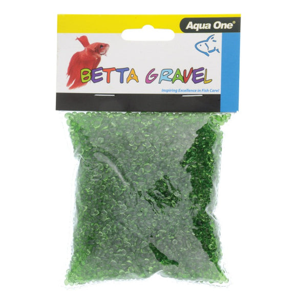 9325136133486 12259 aqua one betta glass beads green gravel
