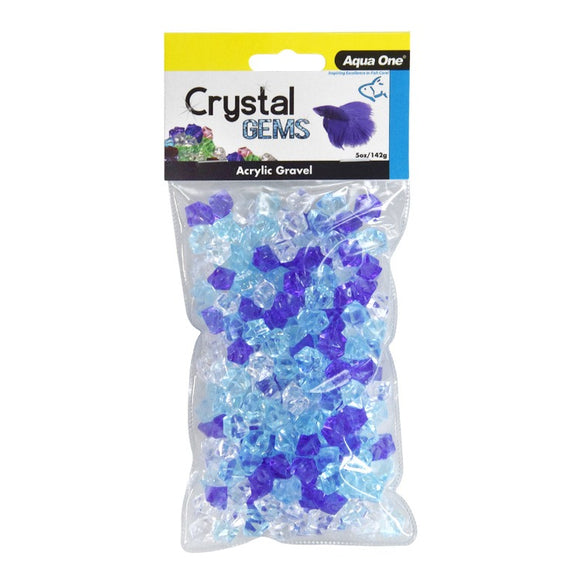 12305 9325136140996 acrylic gravel betta crystal gems aqua one aquarium fish bowl decorations
