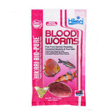 Hikari Bio-Pure Frozen Blood Worms flat pack  042055302210 302210 4 ounces oz