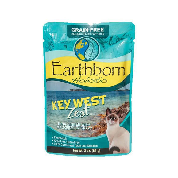 Earthborn Holistic Key West Zest Grain-Free Moist Cat Pouch 3 oz