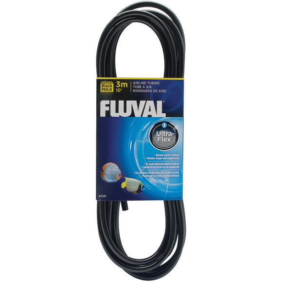Fluval Black Silicone Airline Tubing Ultra flex ultra-flex a1141 015561111416 10ft 10 ft feet
