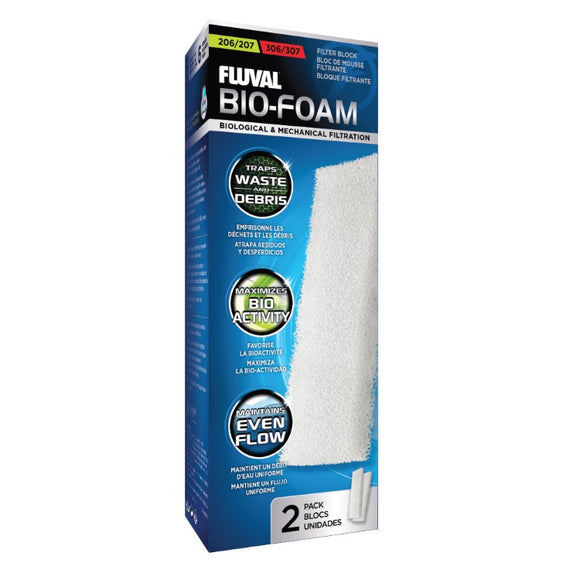 015561102223 A222 FLuval Bio-FOam foam bio biofoam pads inserts 204 205 206 207 304 305 306 307 Canister filter