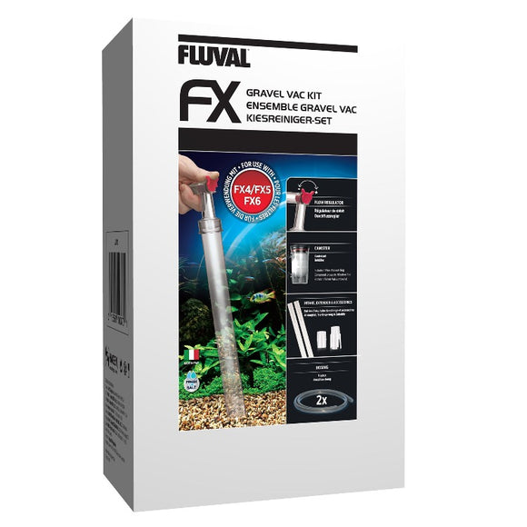 FLuval Canister FX4 FX FX6 Vaccuum Vac Kit set A370 015561103725