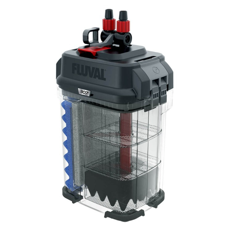 Fluval 307 Performance Canister Filter with Media - Up to 70 Gallon ...