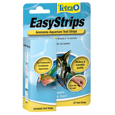 Tetra EasyStrips Ammonia Test Strips, 25 strips