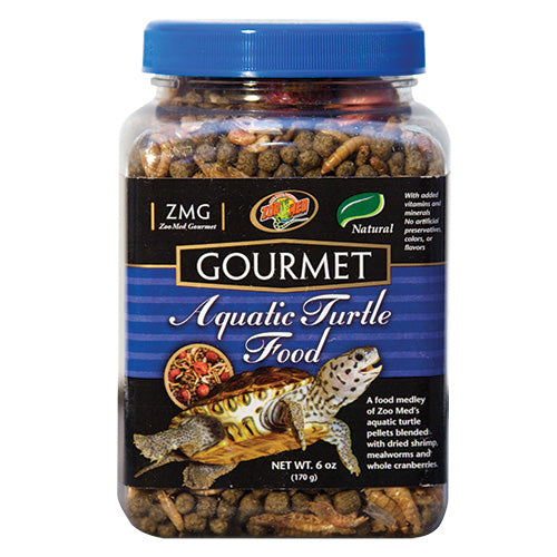 ZM-97 Zoo Med gourmet aquatic turtle food 6 oz ounces  zmg 097612400977