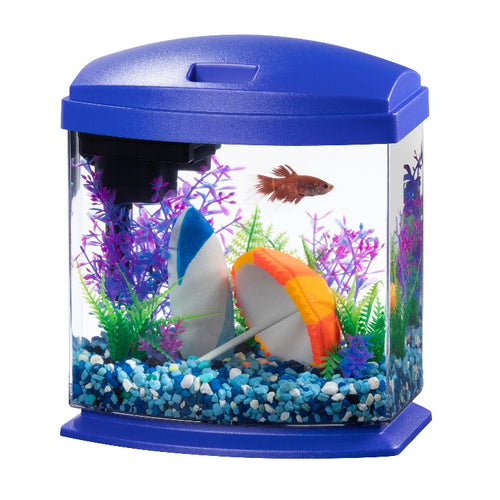 Aqueon LED MiniBow LED Kit with SmartClean Tech, 1 Gallon - Blue - Grandville, MI