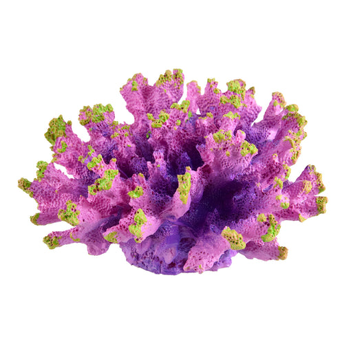 Ornament coral sps australian purple aussie fake replica decoration aquarium fish tank