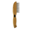 Bamboo Groom Rotating Pin Comb with 31 Rounded Pins Dog  047181160239 BG 31 Pin