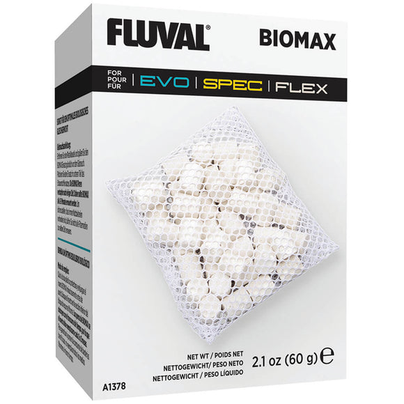 015561113786 A1378 A-1378 Fluval BioMax Media 60 gm FLEX SPEC EVO