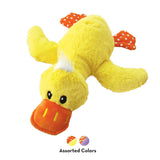 Kong Comfort plush duck XL Jumbo Purple yellow dog toy RJX 003558548232
