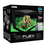 Fluval Flex 15 Aquarium Kit 15 Gallon - Black or White Available