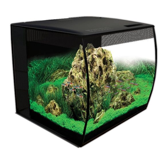 Fluval Flex 15 Aquarium Kit 15 Gallon - Black or White 15006 015561150064
