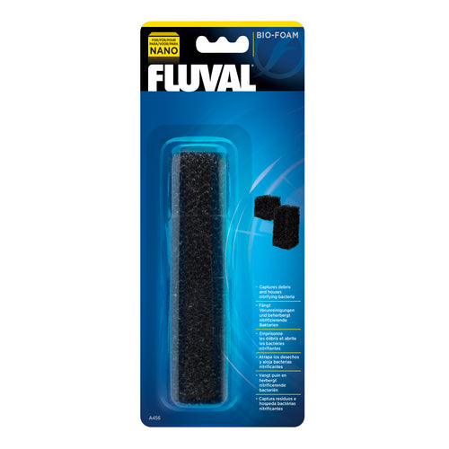 015561104562 A456 Fluval Nano FIlter Bio_foam bio foam biofoam block 2 pack 2/pk
