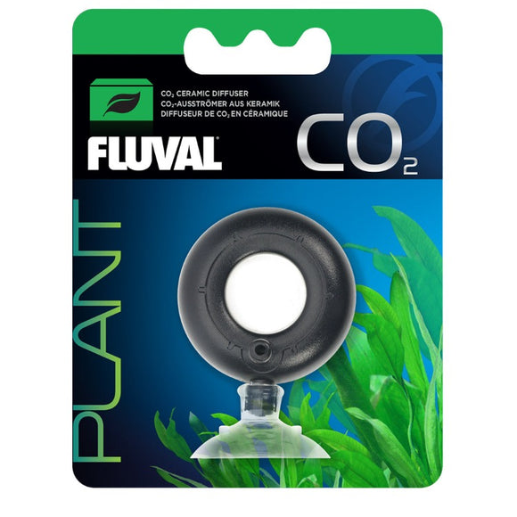 Fluval Ceramic CO2 Diffuser with cuction cup base 17548 015561175487
