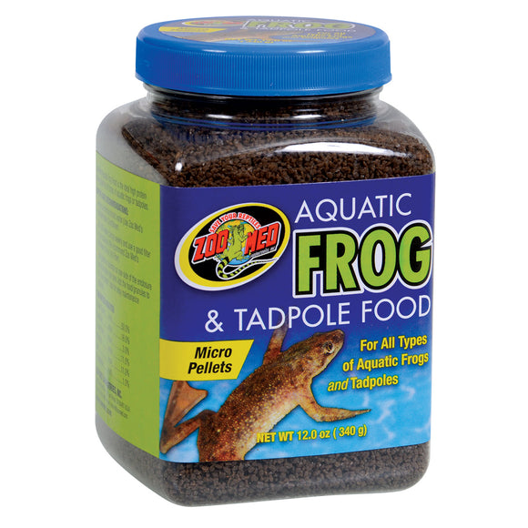 Zoo Med Aquatic Frog & Tadpole Food 12 oz