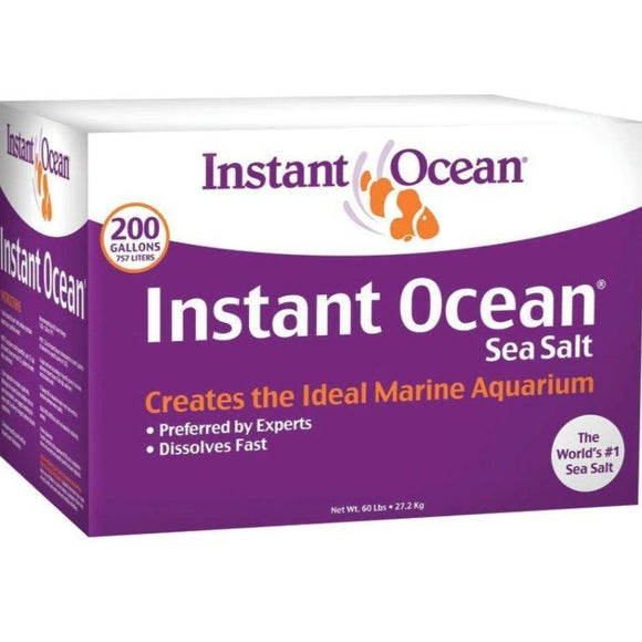 Instant Ocean Marine Sea Salt 200 Gallon Box Mix SS1-200  051378014021