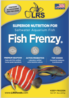 LRS Fish Frenzy Premium Frozen Food 8 oz