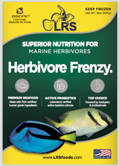 LRS Herbivore Frenzy Premium Frozen Food 8 oz