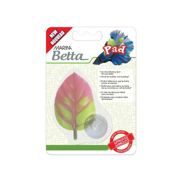 Marina Betta Pad Leaf Green Purple Pink 12230 015561122306