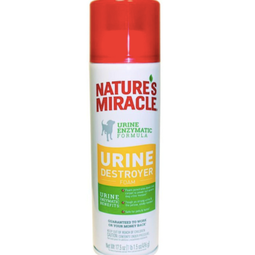 Nature's Miracle Urine Destroyer Foam for Dogs 17.5 oz ounces  018065969484 P-96948 P96948