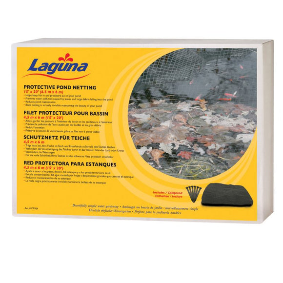 Laguna Protective Pond Netting 15 ft x 20 ft, with Stakes