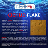 90402 Northfin label ingredients cichlid flake