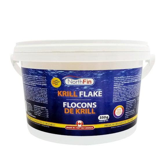 Northfin krill flake 350 gm 12.3 oz 90202 799975506968 tropical fish food 