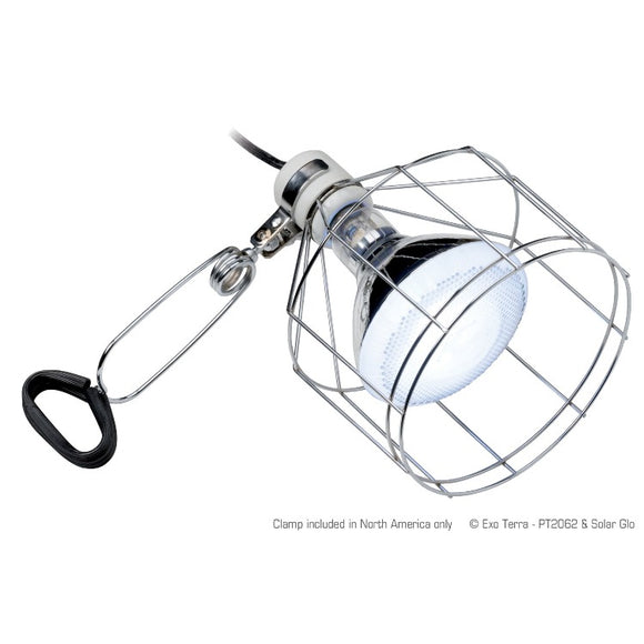 Exo Terra Wire Light Fixture - Up to 250 Watt ceramic heat emitter bulb solar glo 015561220620 PT2062